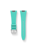 Waffle FKM Rubber Strap in Tiffany for Tissot PRX - Nomad Watch Works SG