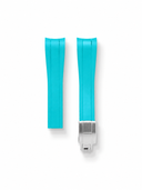 TrimFIT Sports FKM Rubber Strap in Tiffany for Rolex Submariner