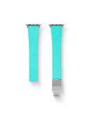 TrimFIT Mosaic FKM Rubber Strap in Turquoise for Apple Watch