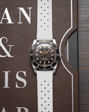 Tropic FKM Rubber Strap in White - Nomad Watch Works SG