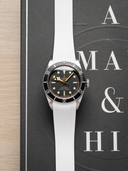 CTS Sports FKM Rubber Strap in White for Tudor Black Bay 41/Chrono/GMT - Nomad Watch Works SG
