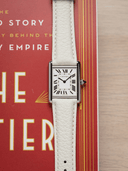Classic Togo Leather Strap in White