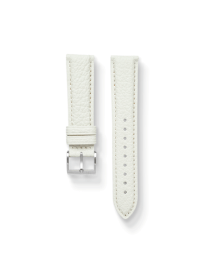 Classic Togo Leather Strap in White