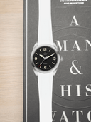 TrimFIT Sports FKM Rubber Strap in White for Tudor Ranger 39