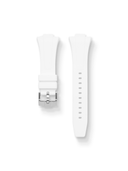 Flex Rubber Strap in White for Tissot PRX - Nomad Watch Works SG