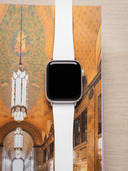 TrimFIT Tropic FKM Rubber Strap in White for Apple Watch