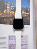 TrimFIT Classic FKM Rubber Strap in White for Apple Watch