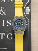 Sports FKM Rubber Strap in Yellow for AP Royal Oak Offshore