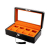 Monad Legacy Black Watch Box in Orange (4 Slots)