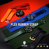 Flex Rubber Strap in Navy (20mm) - Nomad watch Works