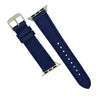 Emery Dress Epsom Leather Strap in Navy (38 & 40mm) - Nomad watch Works