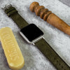 Emery Signature Pueblo Leather Strap in Olive (38 & 40mm) - Nomad watch Works