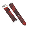 Emery Classic LPA Camo Leather Strap in Red Camo (38, 40, 41mm) - Nomad Watch Works SG