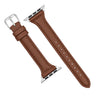 Apple Watch Slim Leather Strap in Brown (38, 40, 41mm) - Nomad Watch Works SG