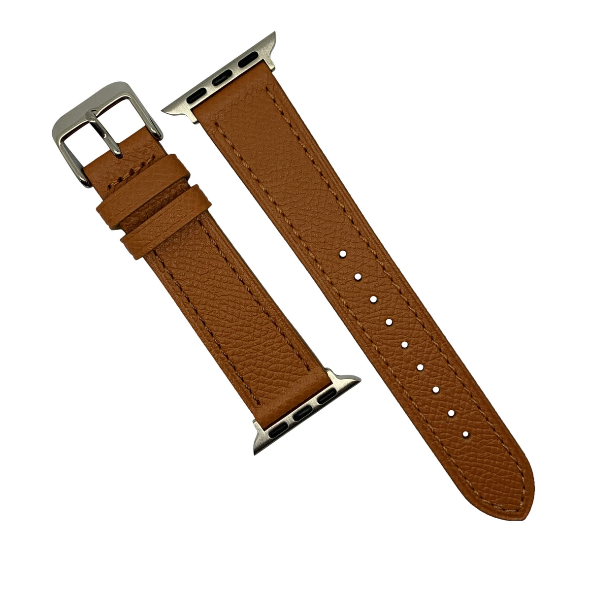 Emery Dress Epsom Leather Strap in Tan (38 & 40mm) - Nomad watch Works