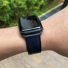 Emery Signature Pueblo Leather Strap in Navy (38 & 40mm) - Nomad watch Works