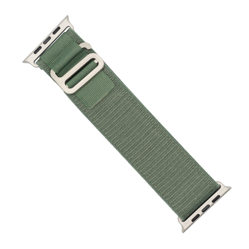 Apple Watch Loop Nylon Strap in Olive (38, 40, 41mm) - Nomad Watch Works SG