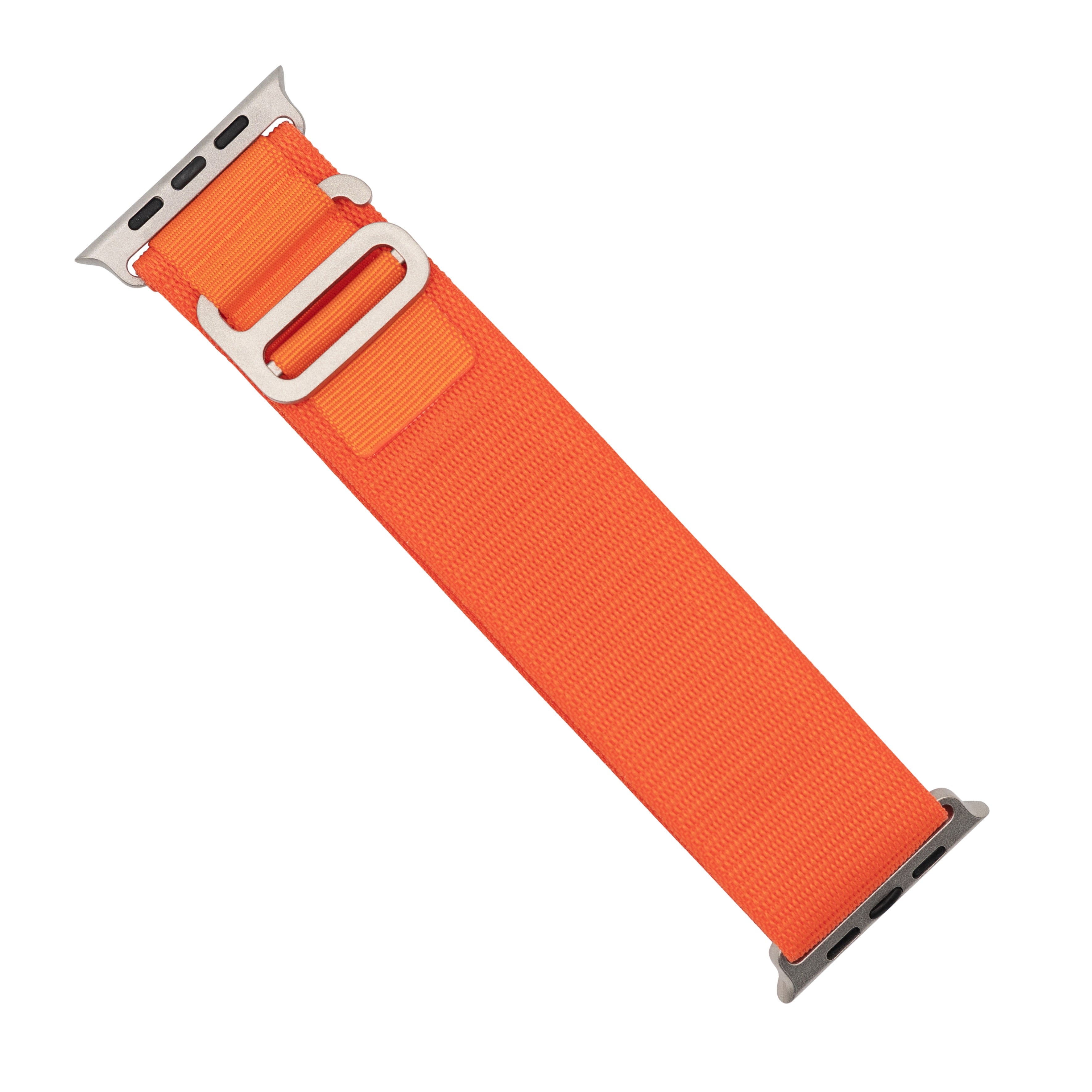 Loop Nylon Strap in Orange Apple Watch