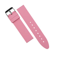 Basic Rubber Strap in Pink (18mm) - Nomad Watch Works SG