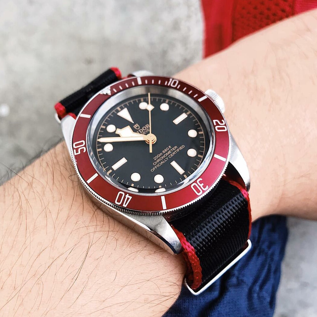 Black red 2025 nato strap