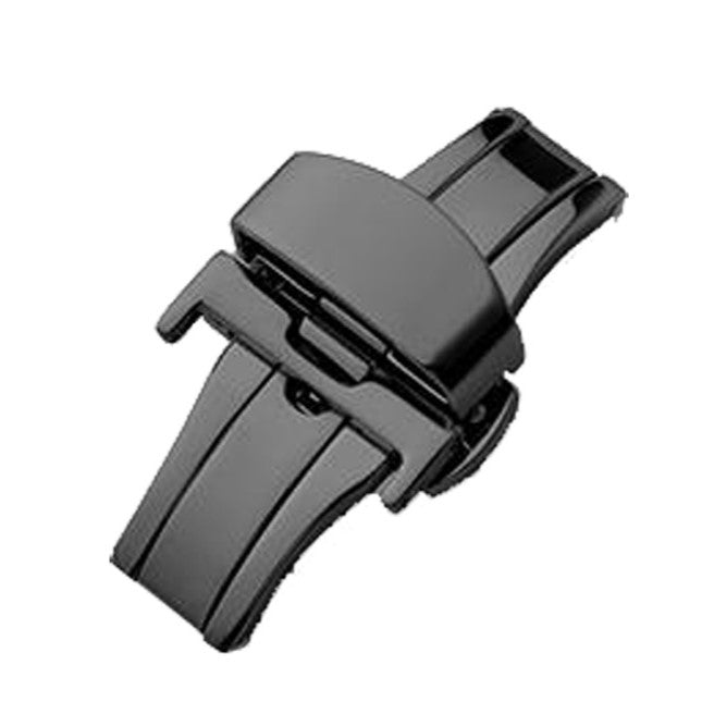 Butterfly Deployant Clasp in Black (20mm) - Nomad Watch Works SG