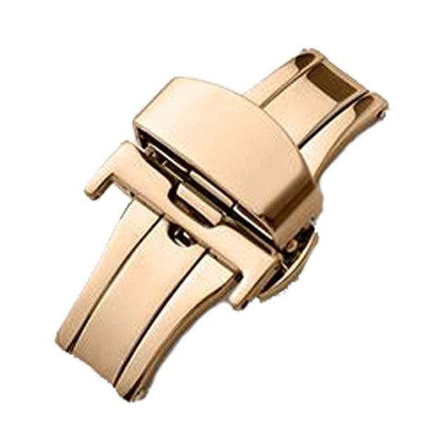 Butterfly Deployant Clasp in Rose Gold (20mm) - Nomad Watch Works SG