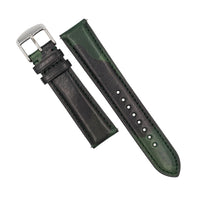 Emery Classic LPA Camo Leather Strap in Green Camo (18mm) - Nomad Watch Works SG