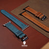 Emery Signature Pueblo Leather Strap in Ortensia (38 & 40mm) - Nomad watch Works