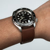 FKM Rubber Strap in Brown (20mm) - Nomad watch Works