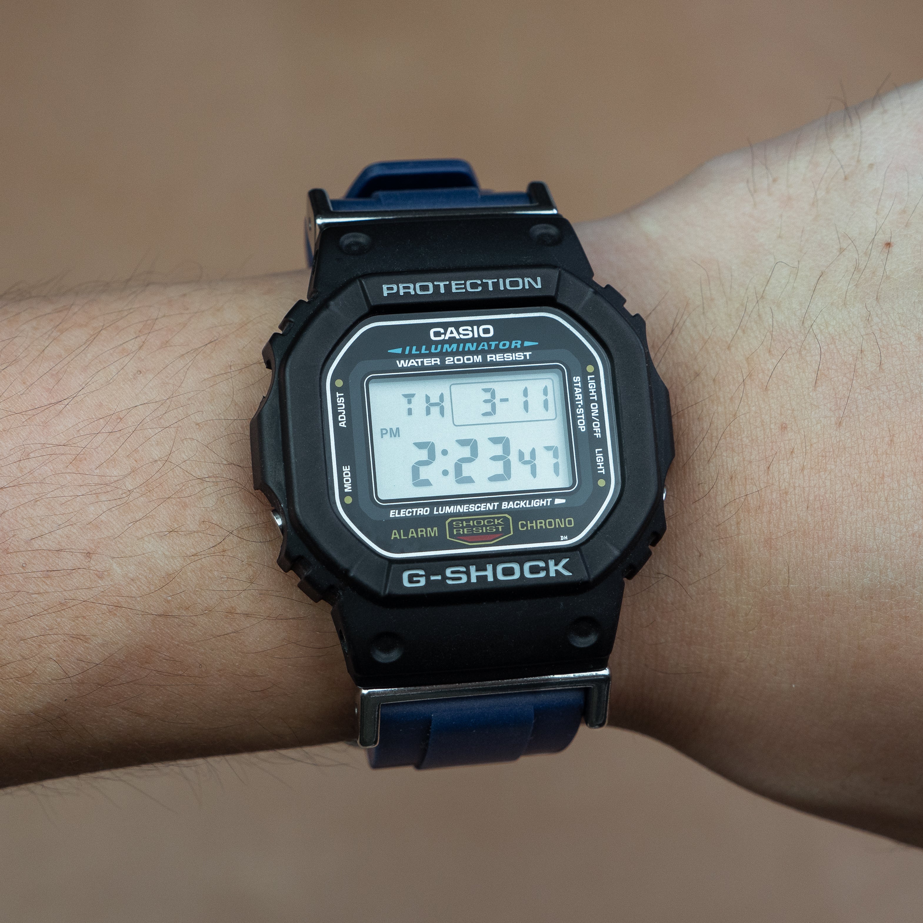 Casio g hot sale shock silver