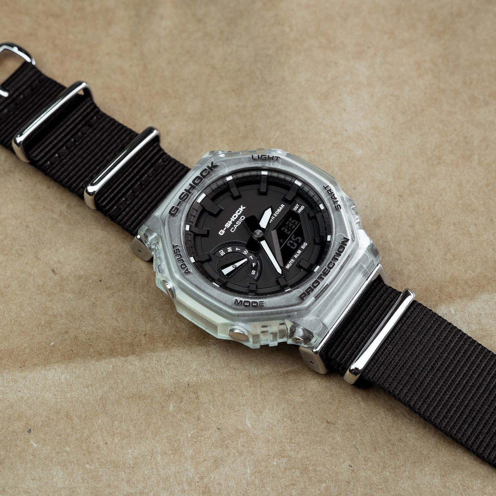 G shock nato 2025 strap adapter