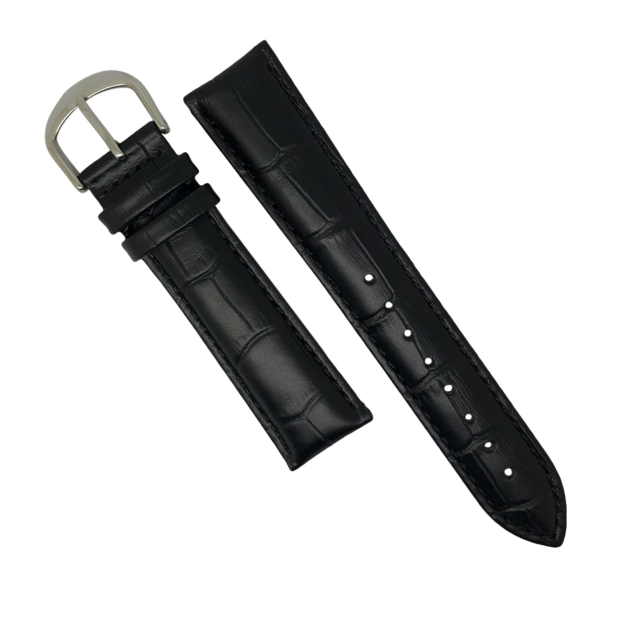 Black sales croc strap