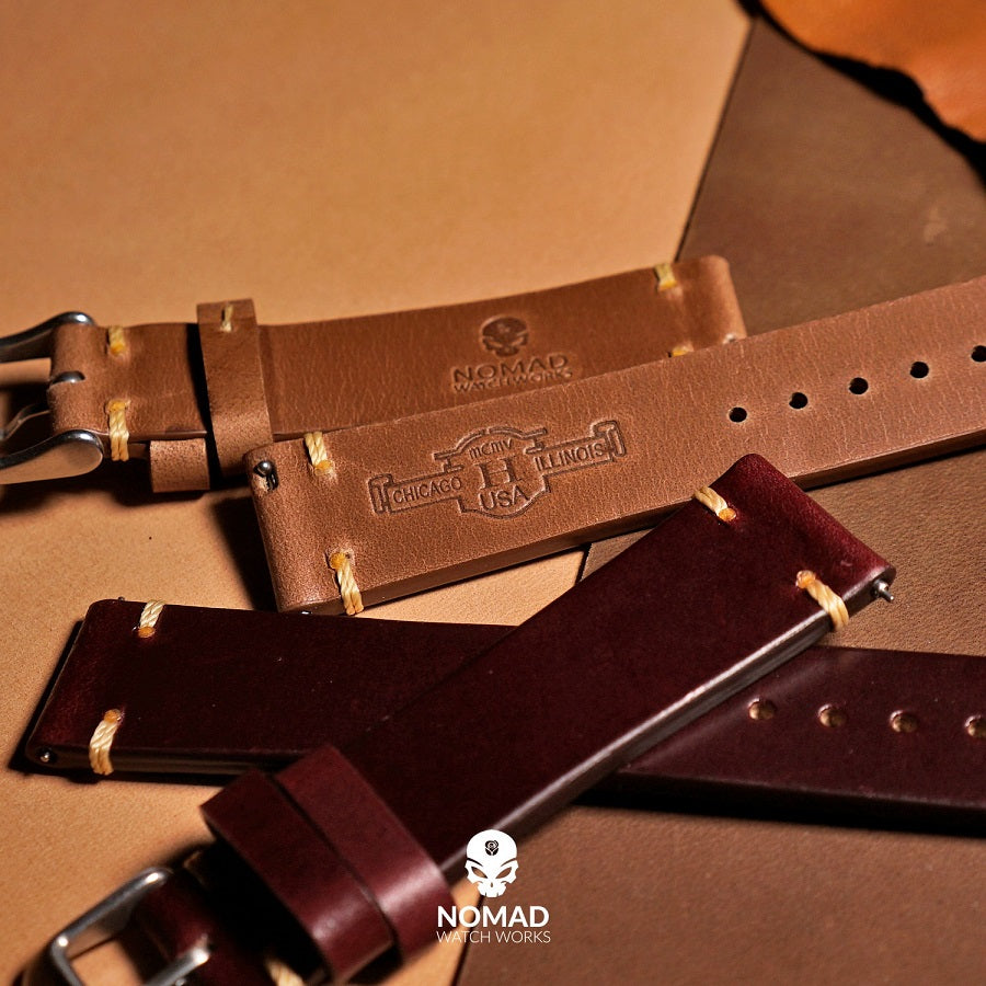 Genuine rolex sale leather strap