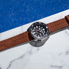 Premium Rally Suede Leather Watch Strap in Brown (20mm) - Nomad watch Works