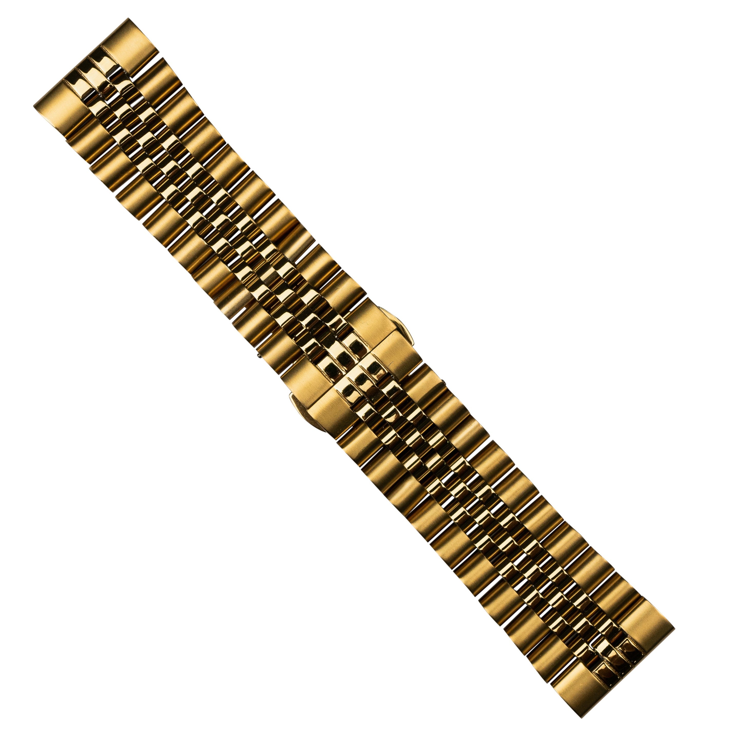 Gold watch bands hot sale for sale