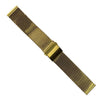 Premium Milanese Mesh Watch Strap in Yellow Gold (20mm) - Nomad watch Works