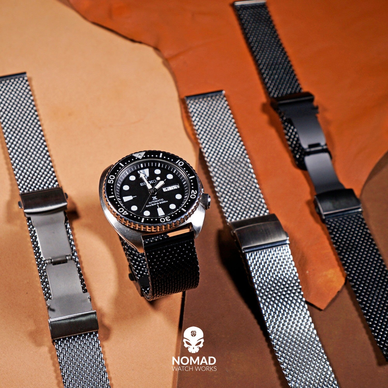 Silver mesh watch strap new arrivals