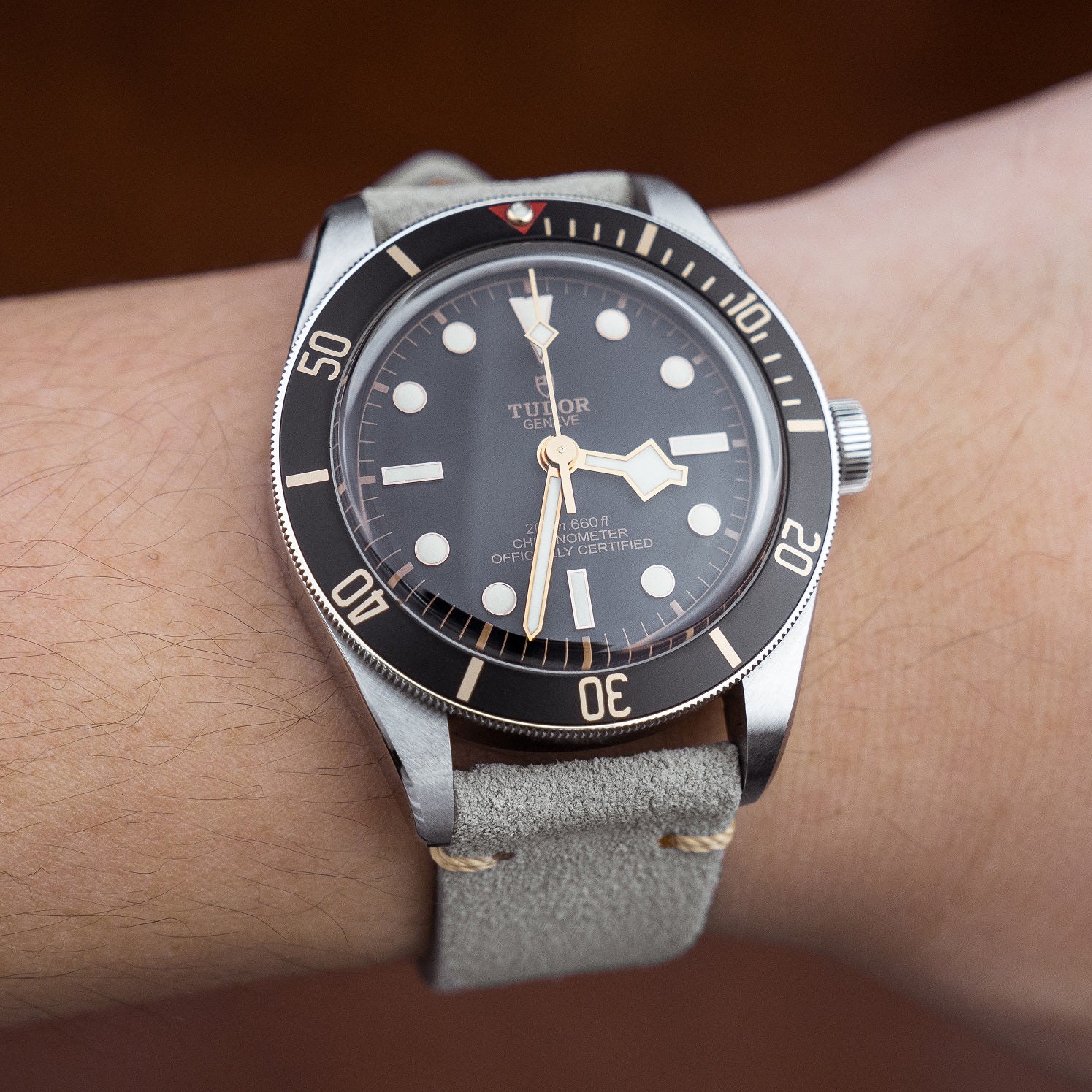 Watch strap cheap suede