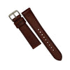 Emery Signature Pueblo Leather Strap in Bordeaux (18mm) - Nomad watch Works