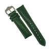 Quick Release Classic Leather Watch Strap in Green (18mm) - Nomad watch Works