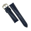 Quick Release Classic Leather Watch Strap in Navy (18mm) - Nomad watch Works
