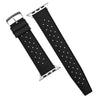 Apple Watch Tropic FKM Rubber Strap in Black (38 & 40mm) - Nomad Watch Works SG