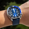 Tropic FKM Rubber Strap in Navy (20mm) - Nomad watch Works