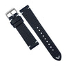 Emery Vintage Buttero Leather Strap in Navy (18mm) - Nomad Watch Works SG