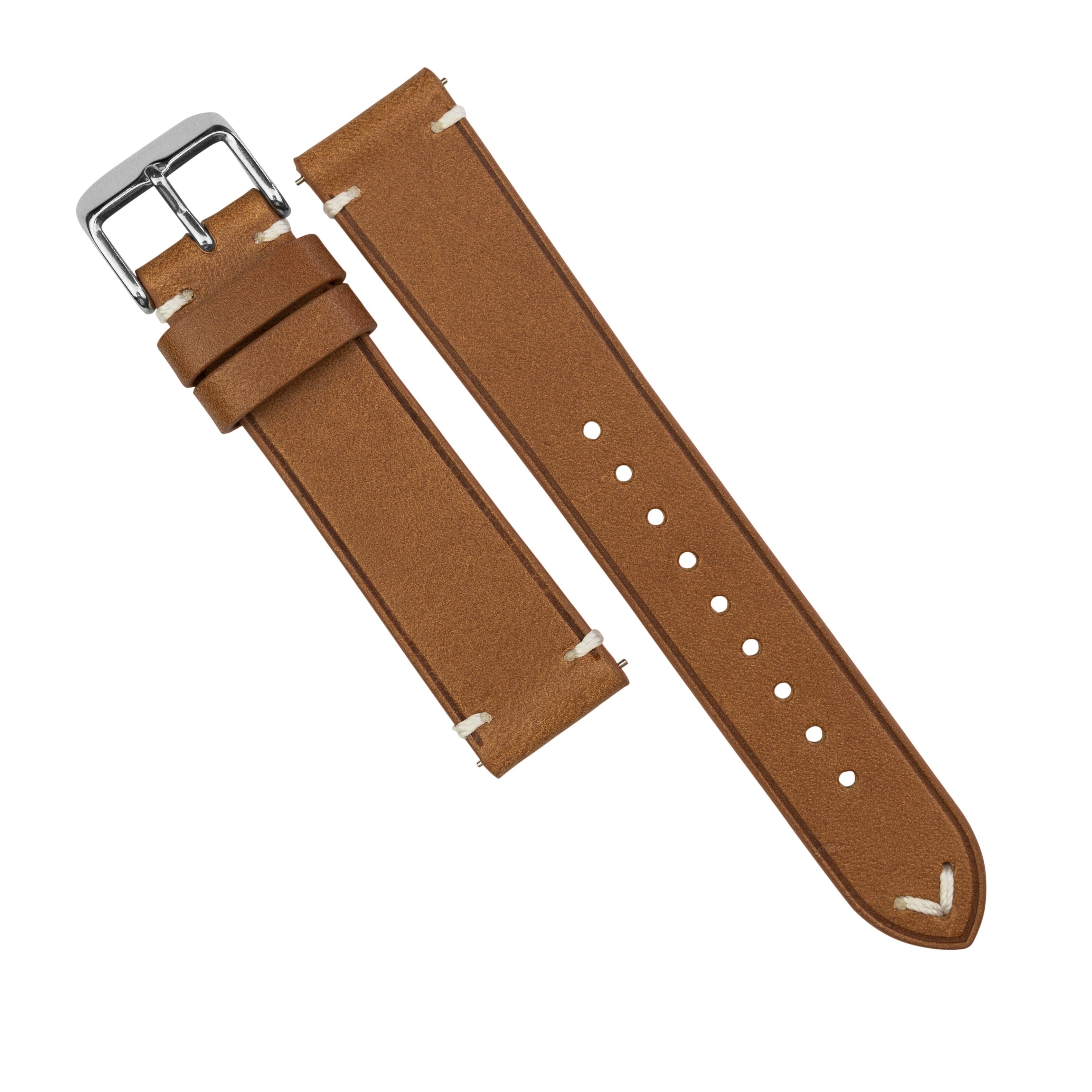 Tan leather strap best sale