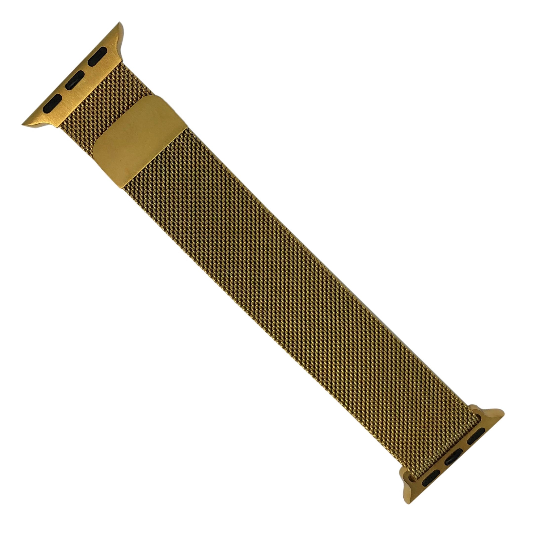 Apple Watch Milanese Mesh Strap in Yellow Gold (38 & 40mm) - Nomad watch Works