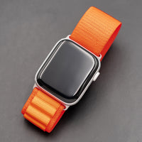 Apple Watch Loop Nylon Strap in Orange (38, 40, 41mm) - Nomad Watch Works SG