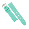 Curved End Rubber Strap for Omega x Swatch Moonswatch in Tiffany (20mm) - Nomad Watch Works SG