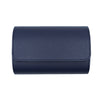 Saffiano Leather Watch Case in Navy (2 Slots) - Nomad Watch Works SG
