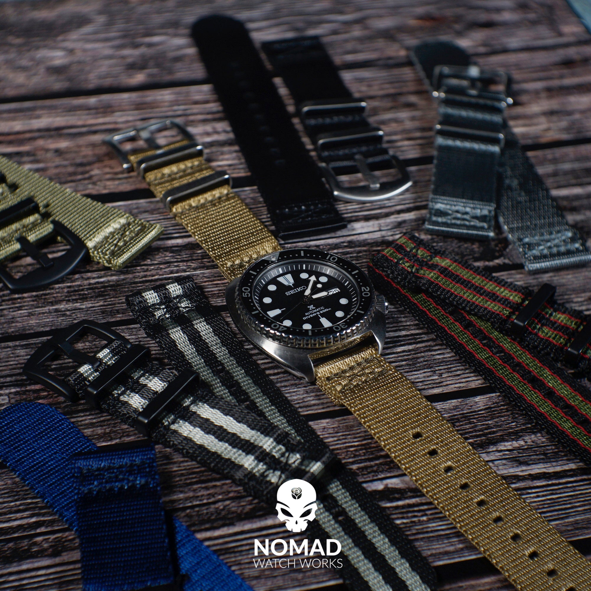 Nato strap olive sale